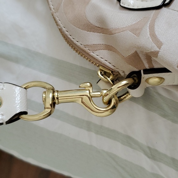 Coach Champagne Arm/Crossbody Purse - Picture 7 of 16